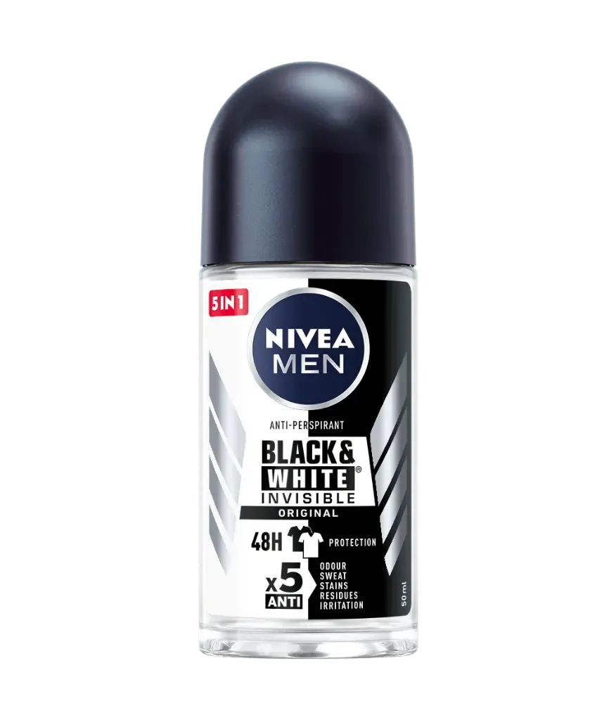 NIVEA BLACK & WHITE ROLL ON 50ML