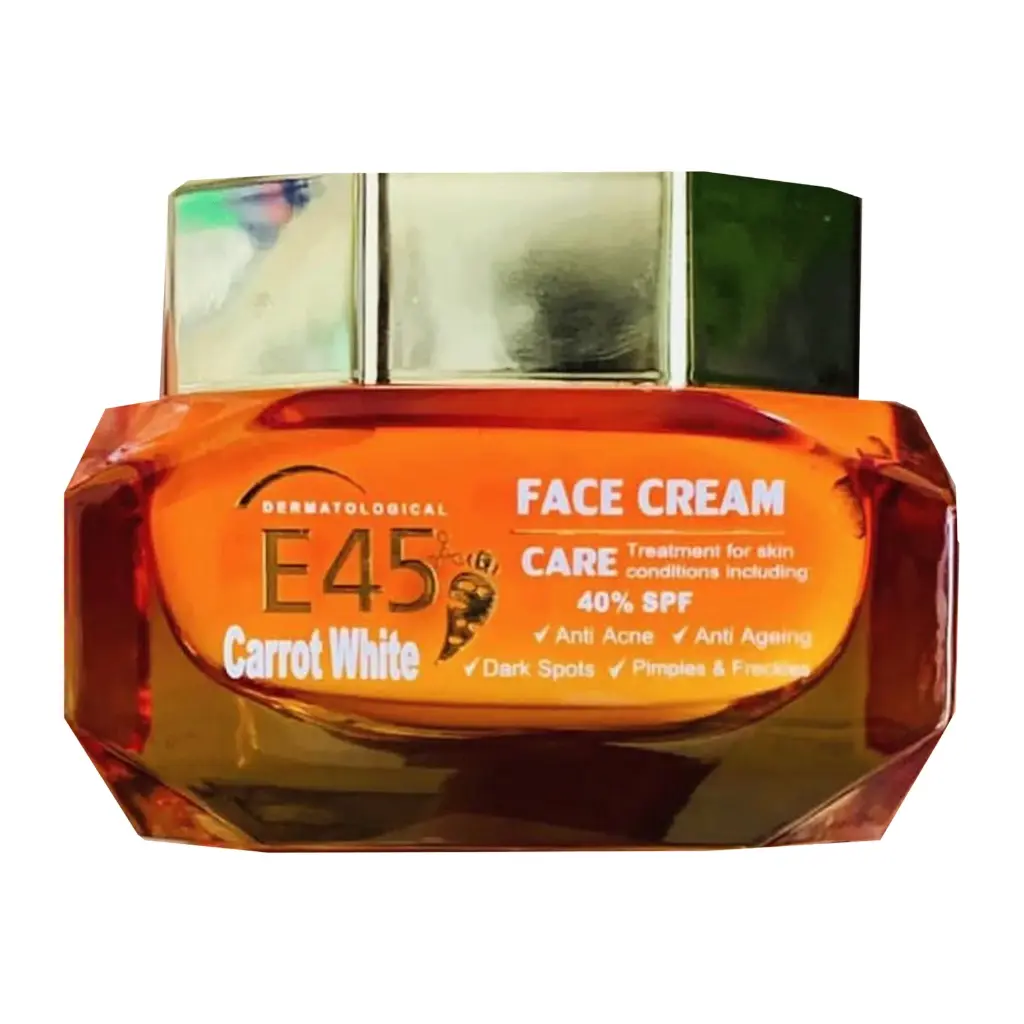 E45 CARROT WHITE CREAM 50ML