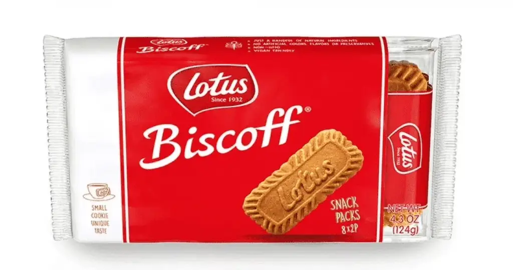 LOTUS BISCOFF 124G 8×