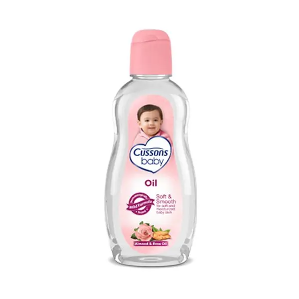 CUSSONS ALMOND & ROSE BABY OIL 200ML