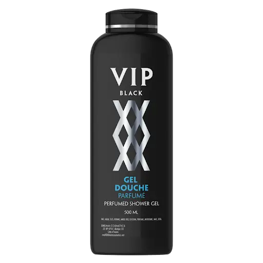 VIP BLACK PERFUMED SHOWER GEL 500ML