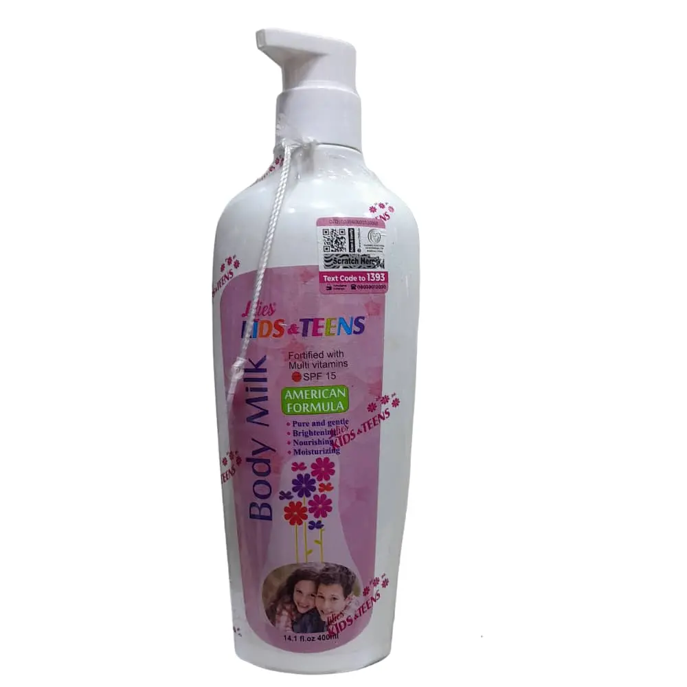LILIES KIDS & TEENS BODY MILK GEL 400ML