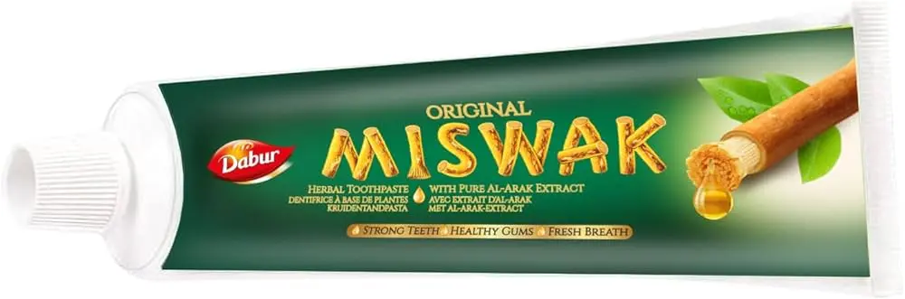 DABUR MISWAK HERBAL TOOTHPASTE 90G