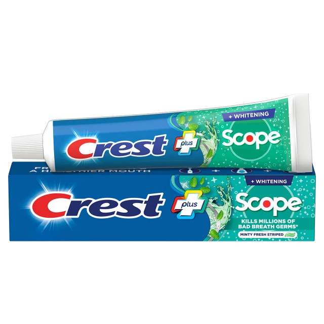 CREST PLUS SCOPE TOOTHPASTE 170ML