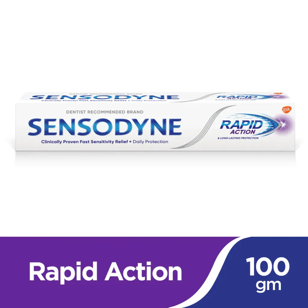 SENSODYNE RAPID ACTION TOOTHPASTE 100G