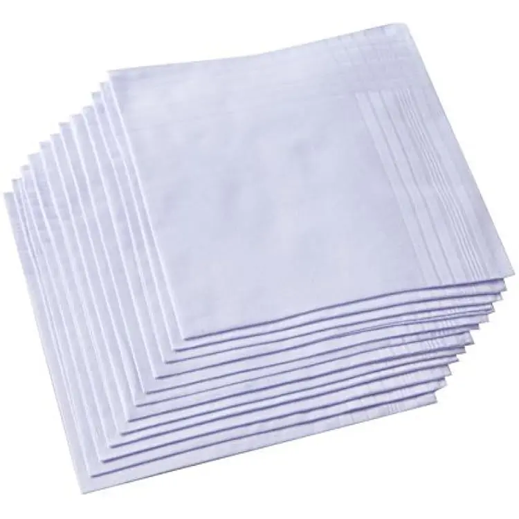 COTTON HANDKERCHIEF WHITE 