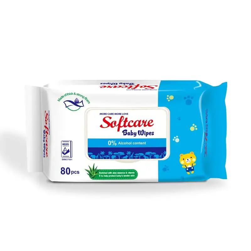SOFTCARE BABY WIPES 80PCS