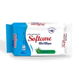 SOFTCARE BABY WIPES 40PCS 