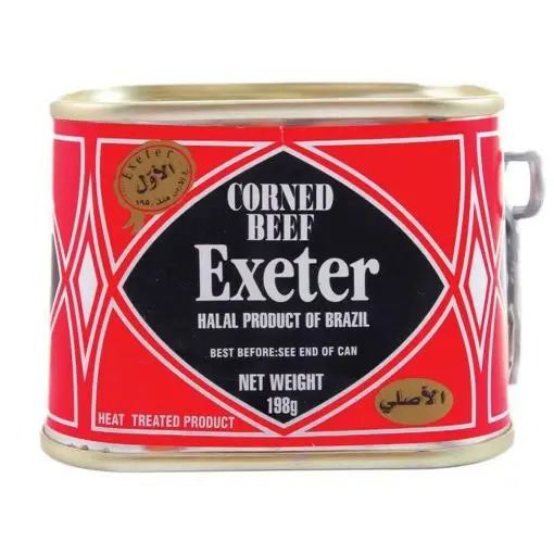 EXETER CORNED BEEF 198G