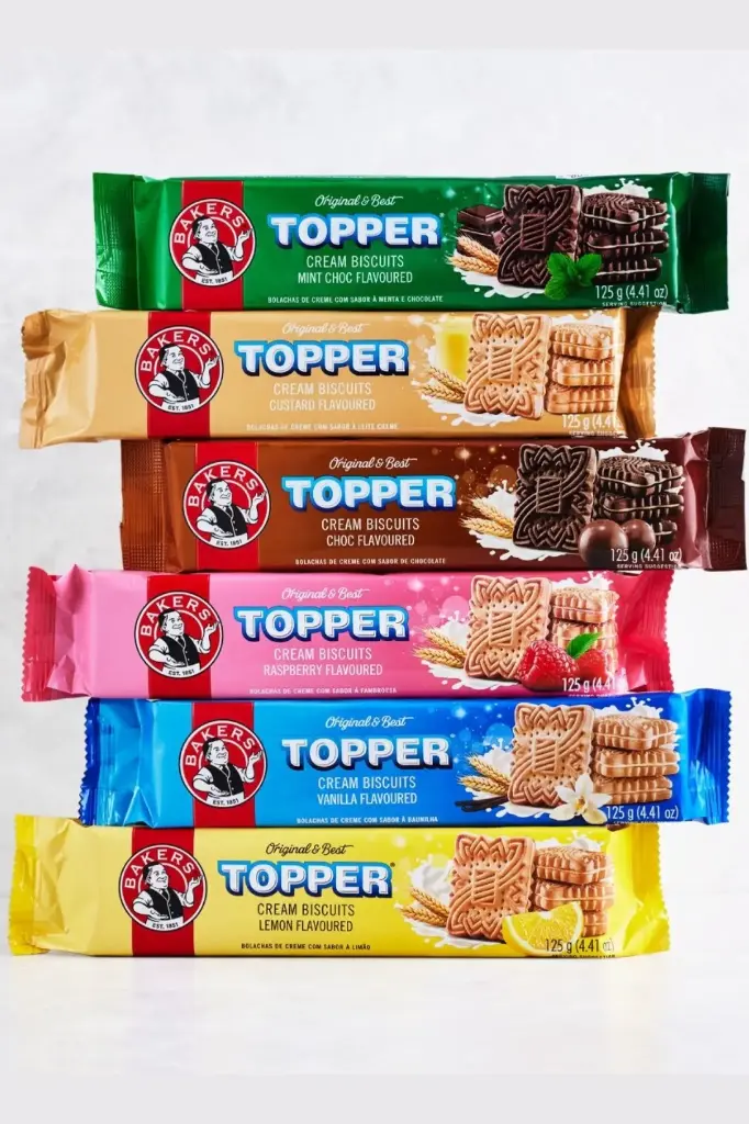 TOPPER CREAM BISCUITS 125G