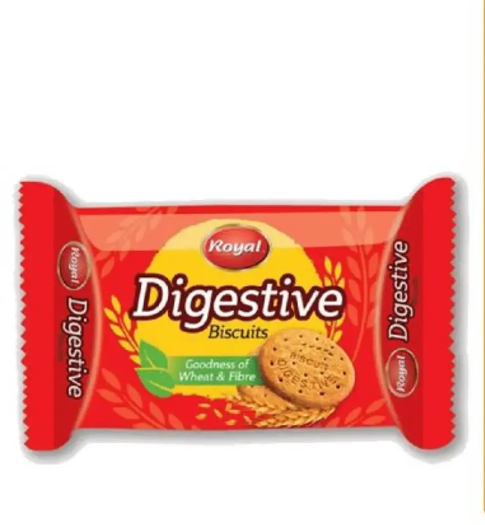 ROYAL DIGESTIVE BISCUITS X12PCS 23G