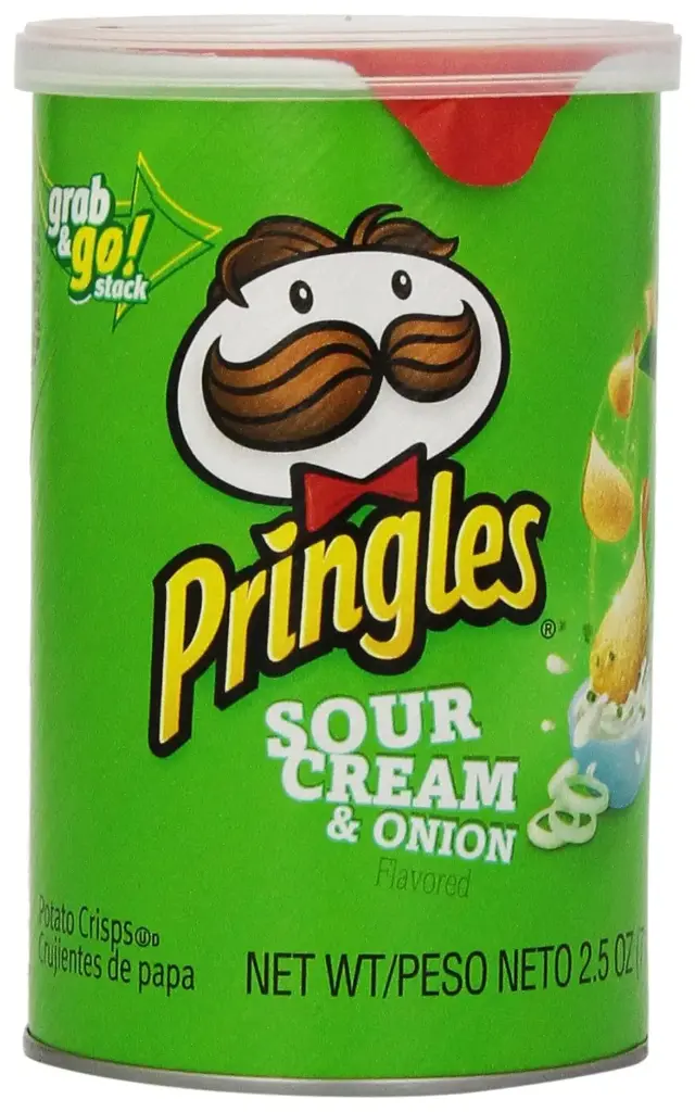 PRINGLES SOUR CREAM & ONIONS 