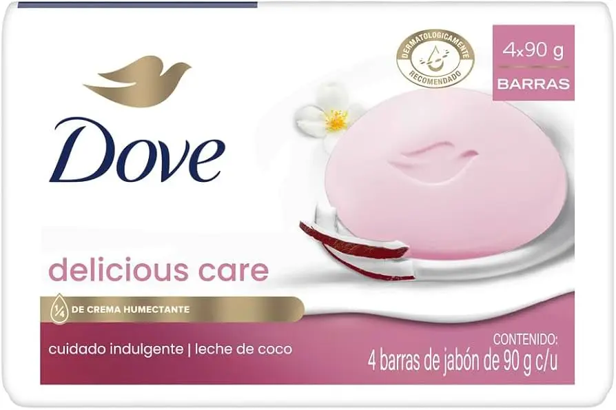 DOVE DELICIOUS CARE 90G