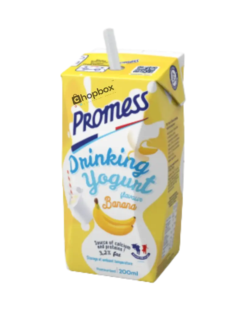 PROMESS BANANA MILK DRINK 250ML