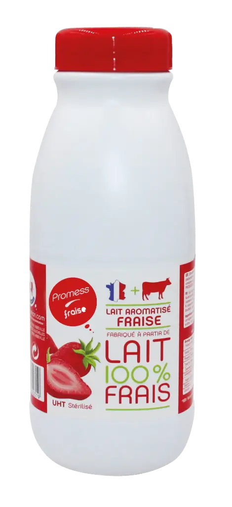 PROMESS STRAWBERRY MILK DRINK 500ML