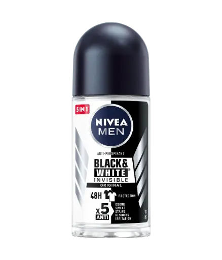 NIVEA BLACK & WHITE ROLL ON 50ML