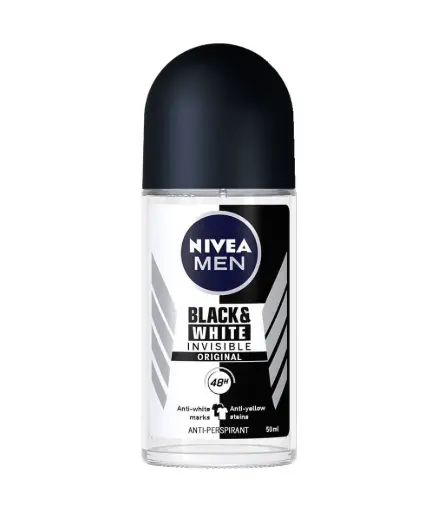 NIVEA MEN BLACK & WHITE ROLL ON 50ML