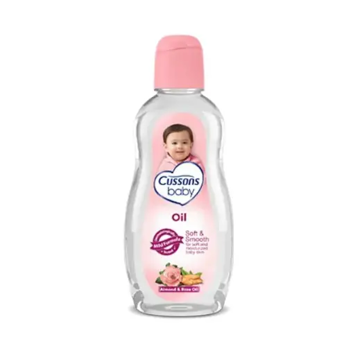 CUSSONS ALMOND & ROSE BABY OIL 200ML
