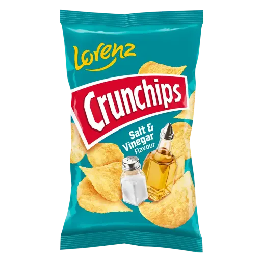 LORENZ CRUNCHIPS SALT& VINEGAR 100G 