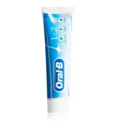 ORAL-B 1 2 3 WHITENING TOOTHPASTE 75ML