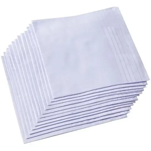 COTTON HANDKERCHIEF WHITE 