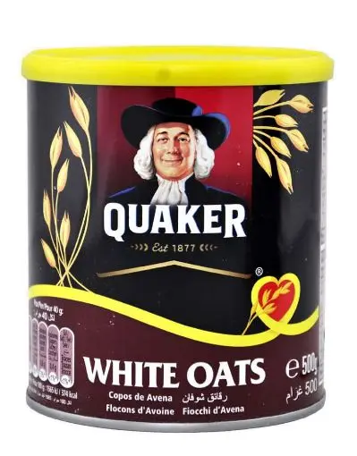 QUAKER WHITE OATS 500G