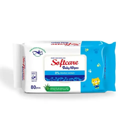 SOFTCARE BABY WIPES 80PCS