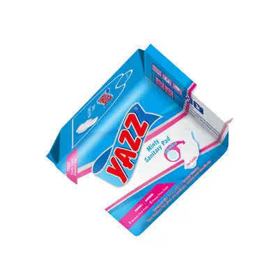 YAZZ SANITARY PAD BLUE