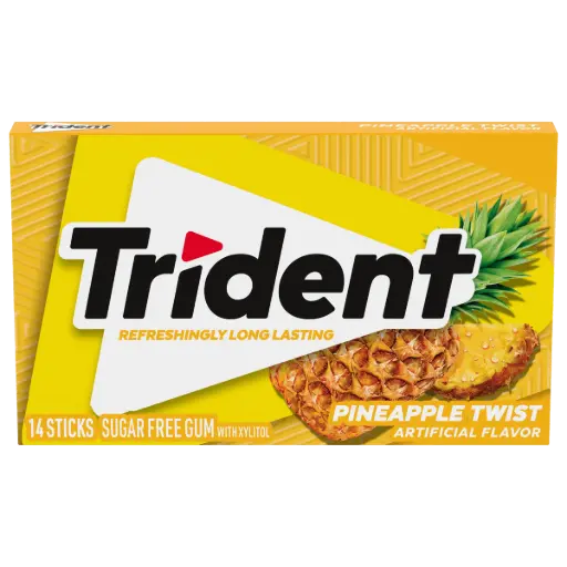 TRIDENT PINEAPPLE TWIST GUM