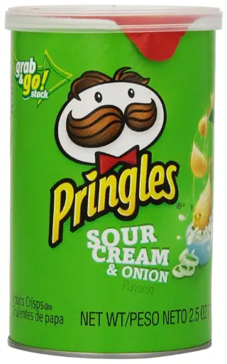 PRINGLES SOUR CREAM & ONIONS 